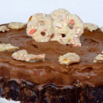 White Chocolate & Peppermint Pretzel Crisps | Ice Cream Cake | Homemade