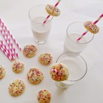 Mini Sugar Cookies & Milk | Homemade