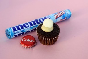 Coca-Cola & Mentos Cupcake Recipe