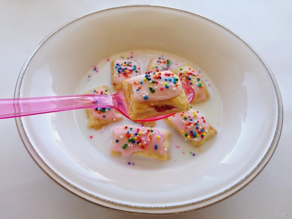 Be a Pop-Tart in a Bowl of Cereal | Mini Pop Tart Cereal Recipe