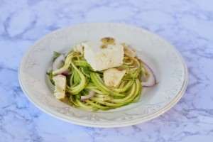 Spiral Slicer Cucumber Greek Salad Recipe