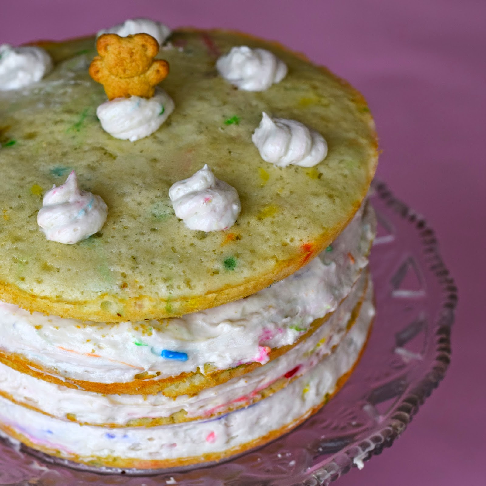 Dunkaroo Layered Cake Recipe