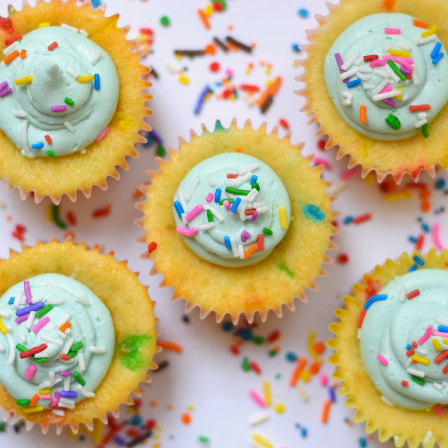 funfetti cake batter cupcake recipe