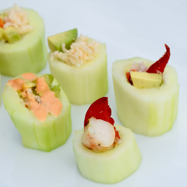 homemade cucumber sushi recipe