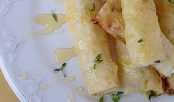 goat cheese filo pastry