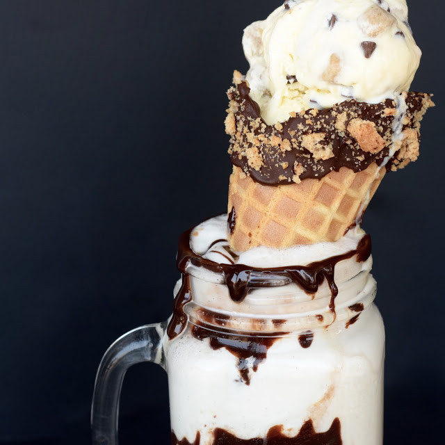 cookie cone milkshake ice cream recipe