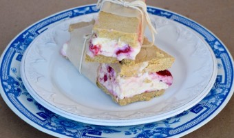 raspberry ice cream recipe pie bar