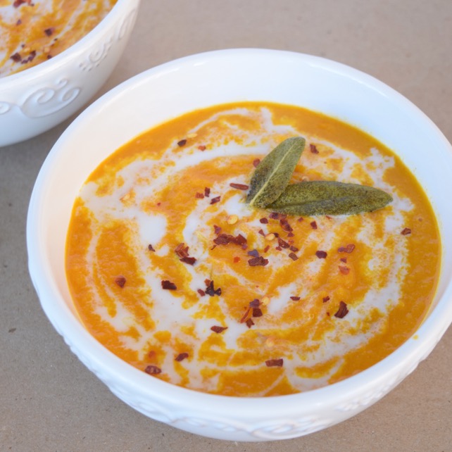 butternut squash thai curry soup recipe