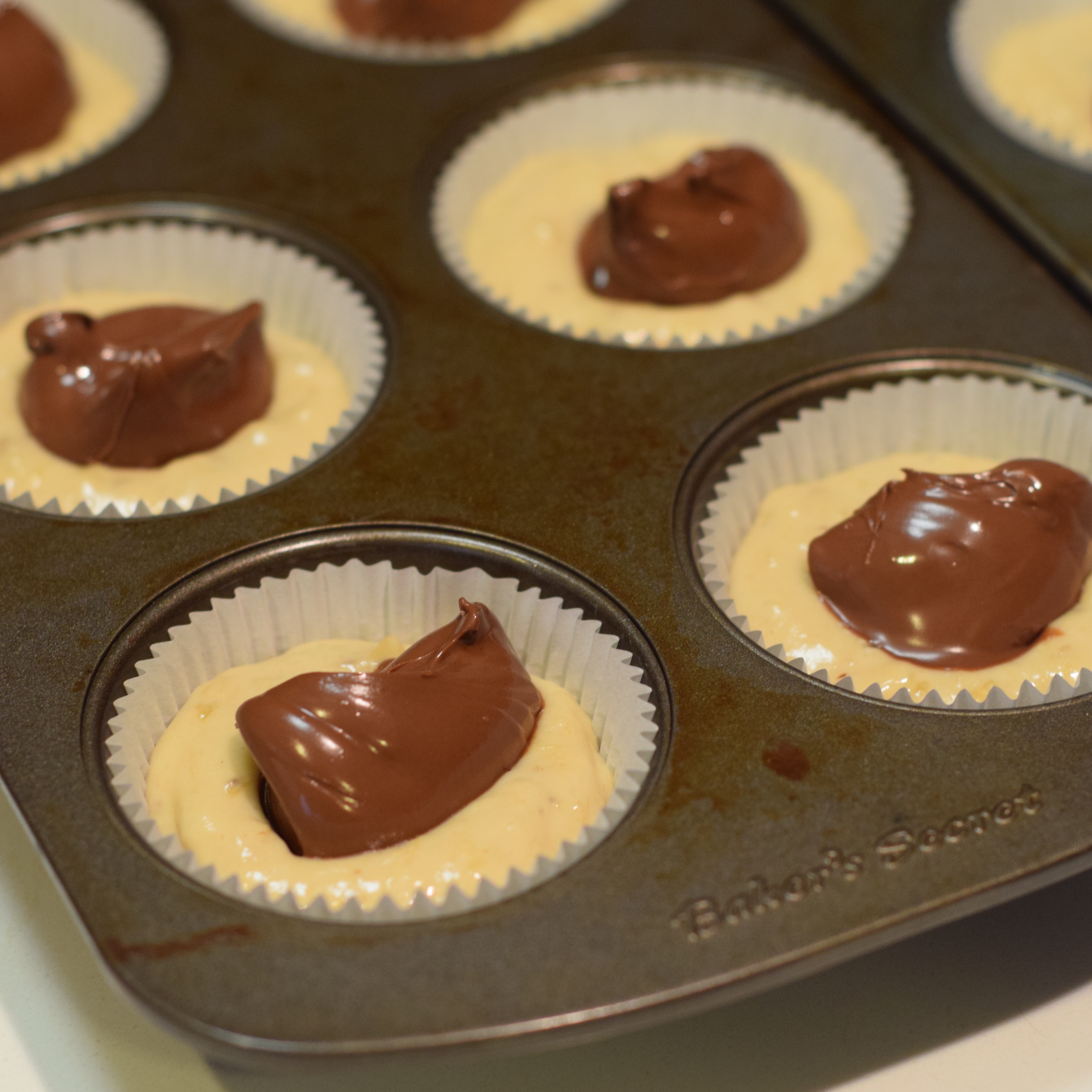 nutella muffin recipe chelsweets