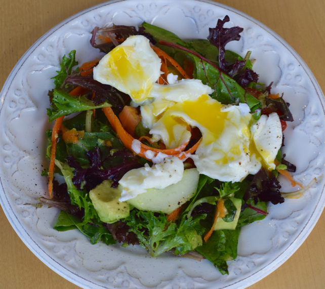 The Perfect Poached Egg Salad Recipe