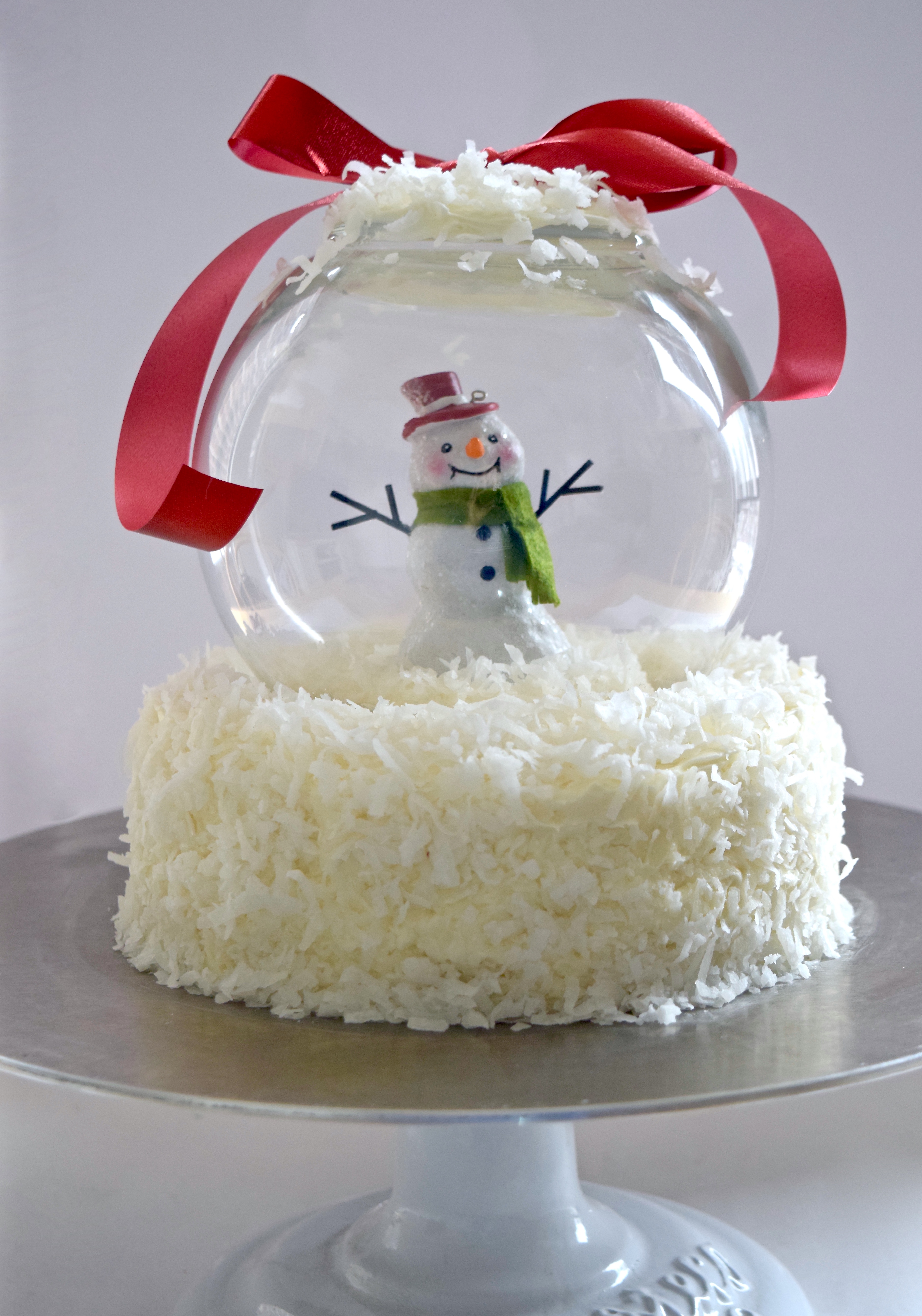 Snow Globe Cake Tutorial