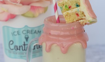 3 Ingredient Cake Batter Milkshake Recipe