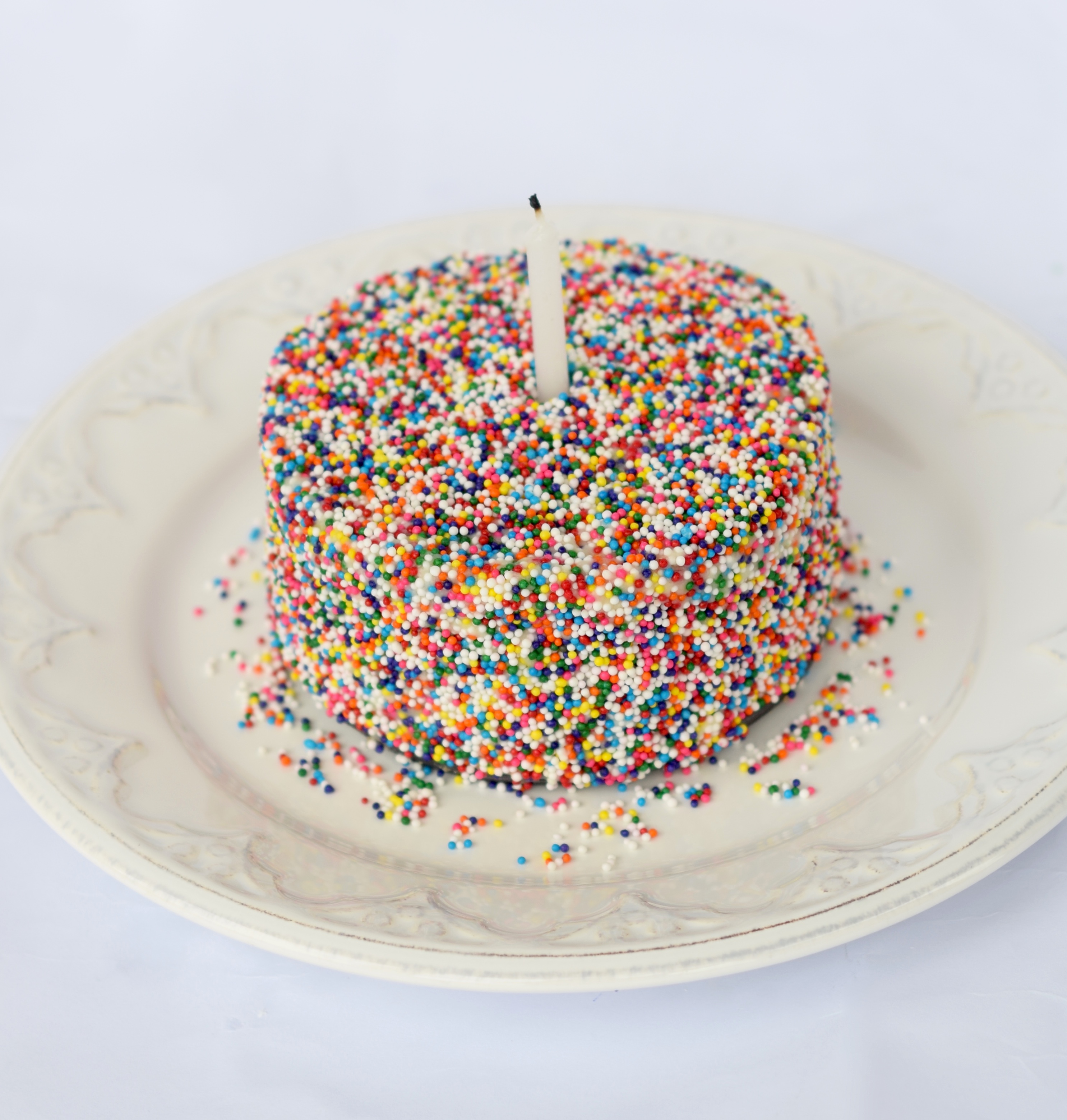 Mini Funfetti Sprinkles Cake Recipe