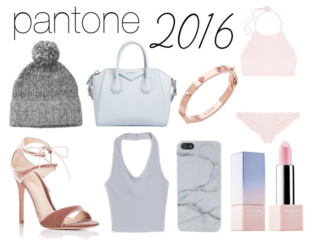 Shop Pantone 2016 Colors of the Year Rose Quartz & Serenity
