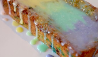 Pastel Melted Rainbow Drip Cake