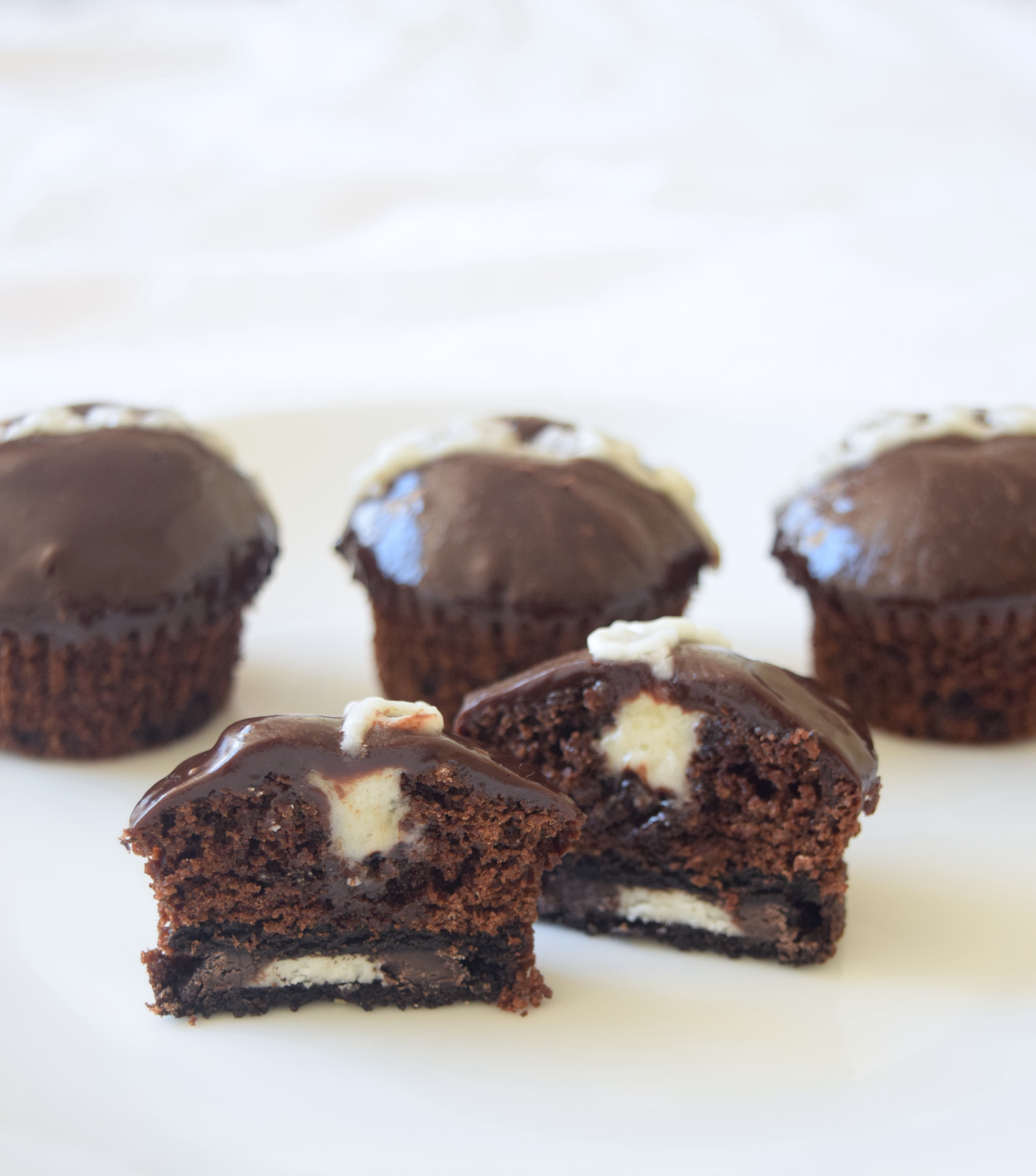Filled Cupcakes Stuffed With Filled OREO Cupcakes Recipe
