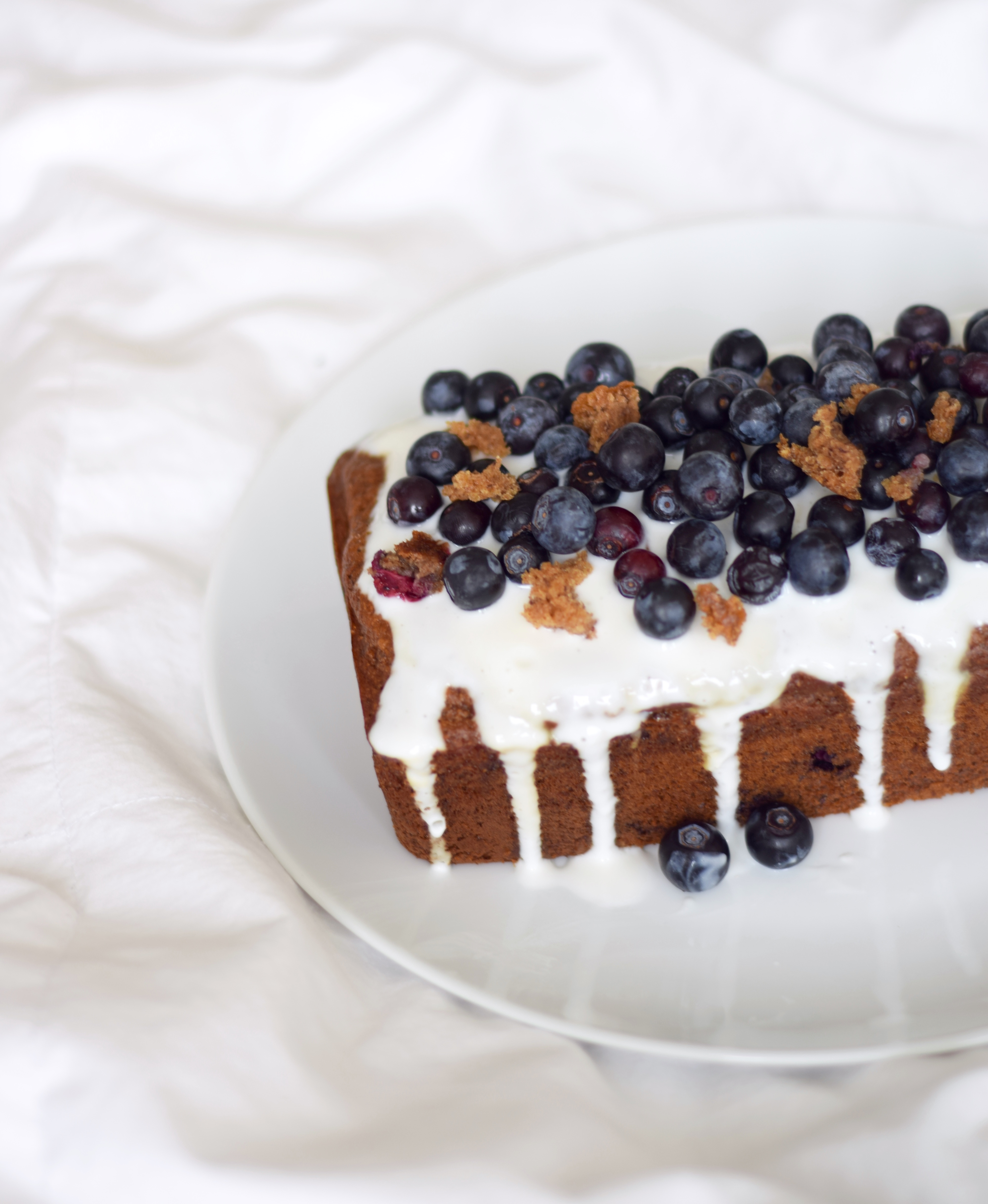 Eating Healthy On A Budget: Blueberry Loaf Cake