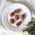 Candied Bacon Wrapped Dates