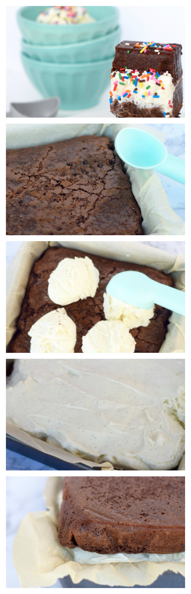 How To Make Brownie Ice Cream Sandwiches