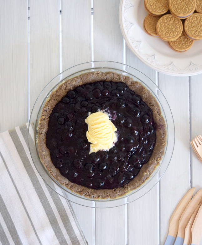 Blueberry Pie Oreo Crust Recipe