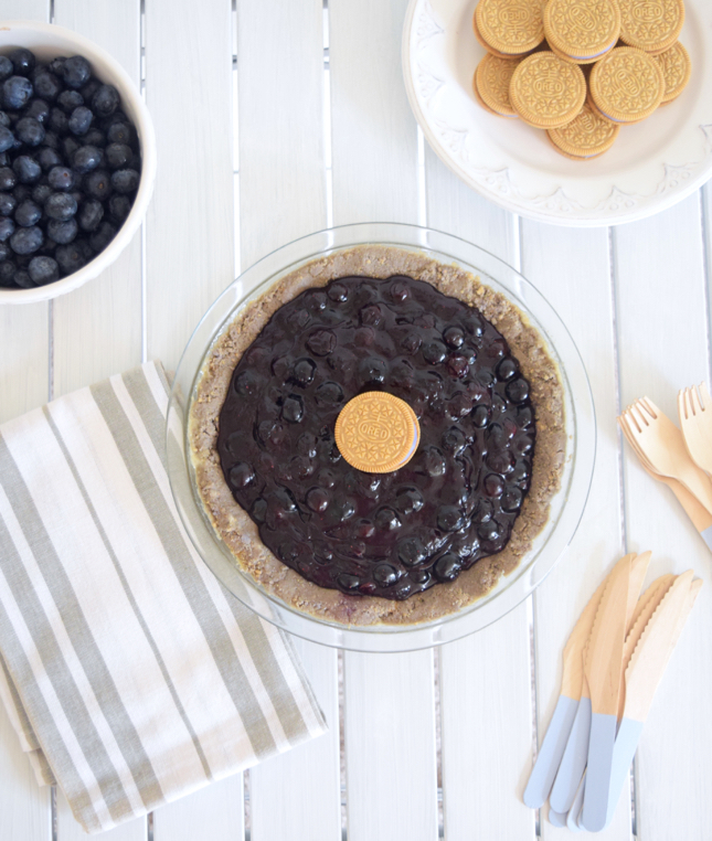 Blueberry Pie Oreo Pie Recipe