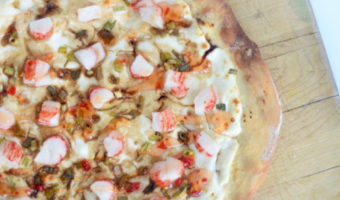 Asian Crab Rangoon Pizza Recipe