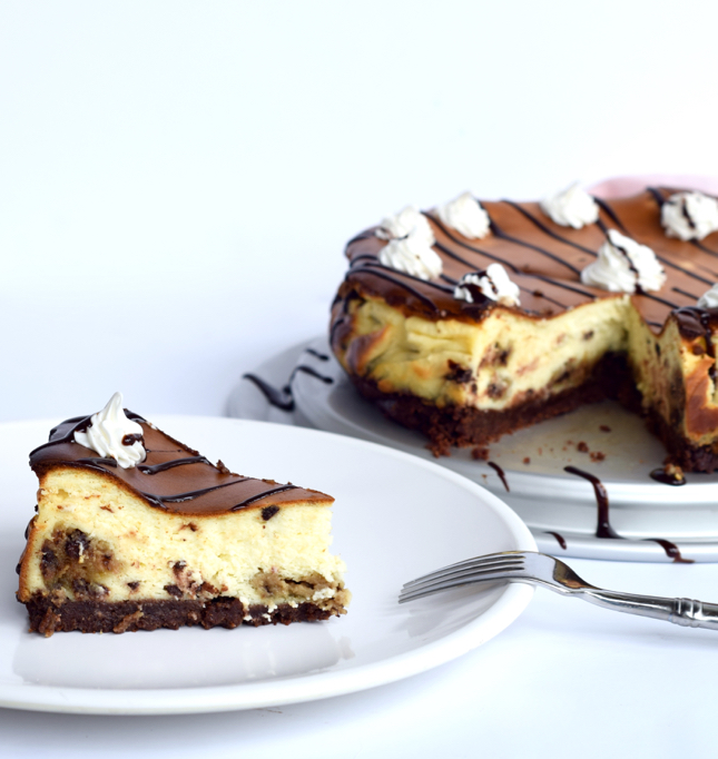 Baked Cookie Dough Cheesecake Recipe