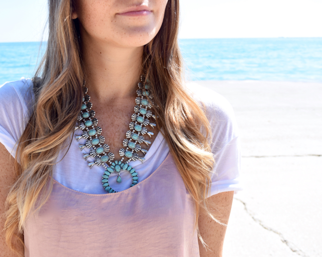 Bauble Bar Turquoise Necklace