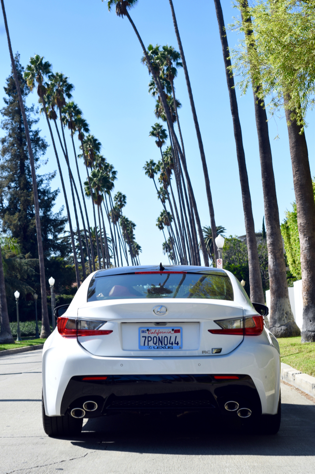 How to get around Los Angeles easiest Lexus RC F city guide