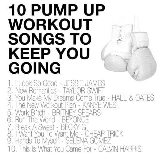 10 Pump Up Workout Songs To Keep You Going
