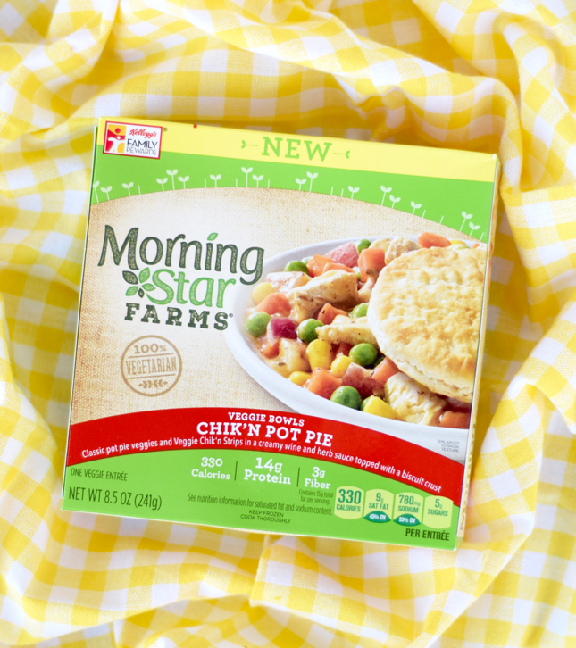 Veggie Options For Meatless Monday MorningStar Chik'n Pot Pie
