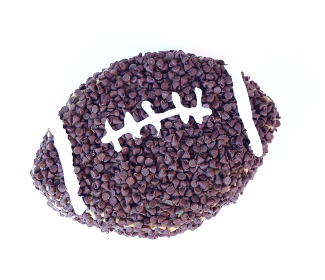 Cookie Dough Football Dip Recipe