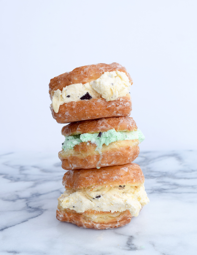 How To Make Donut Ice Cream Sandwiches