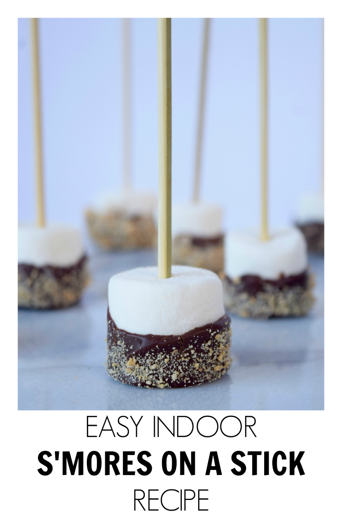 EASY INDOOR S'MORES ON A STICK RECIPE