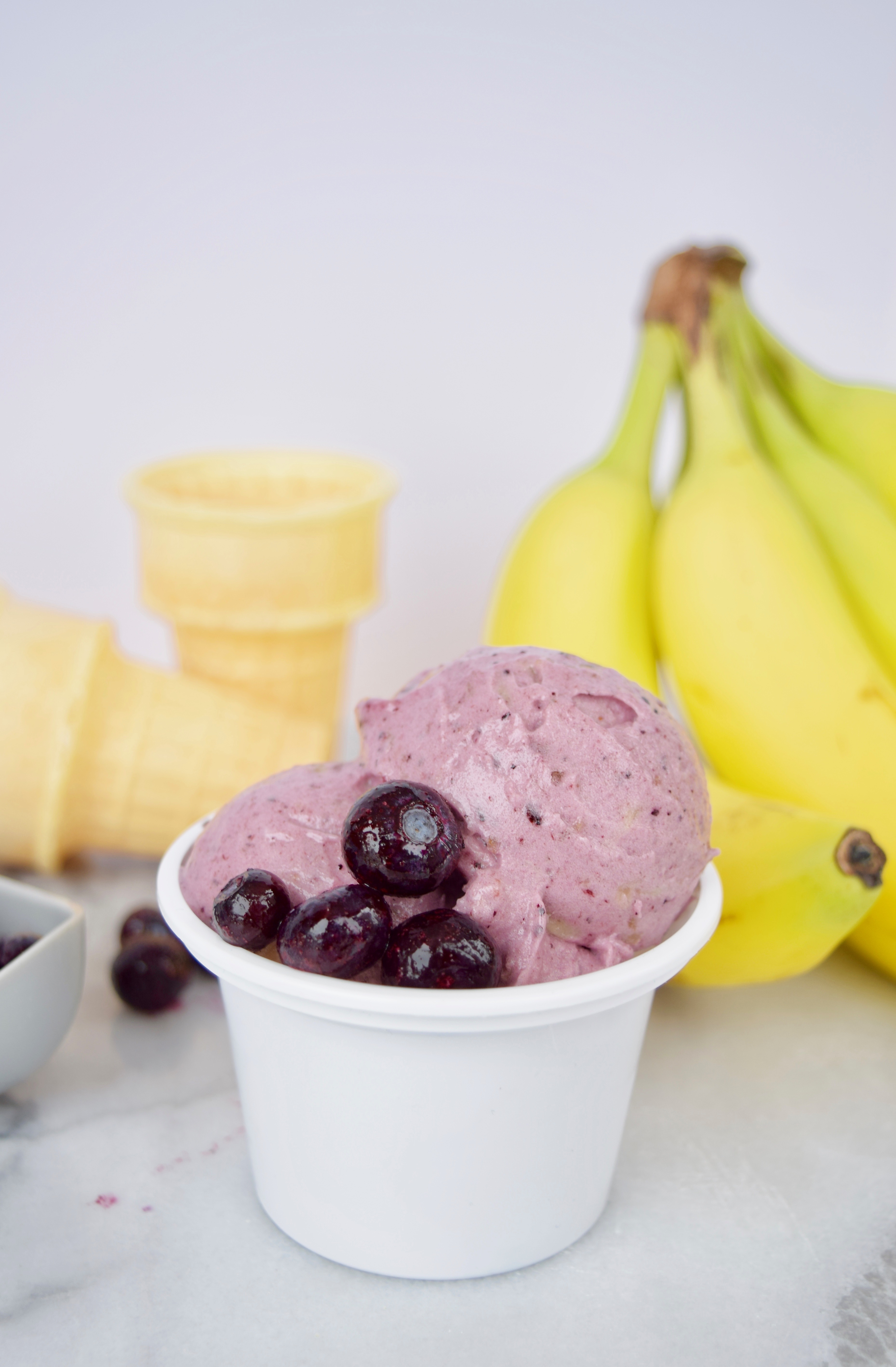 Blueberry Banana Nice Cream Recipe