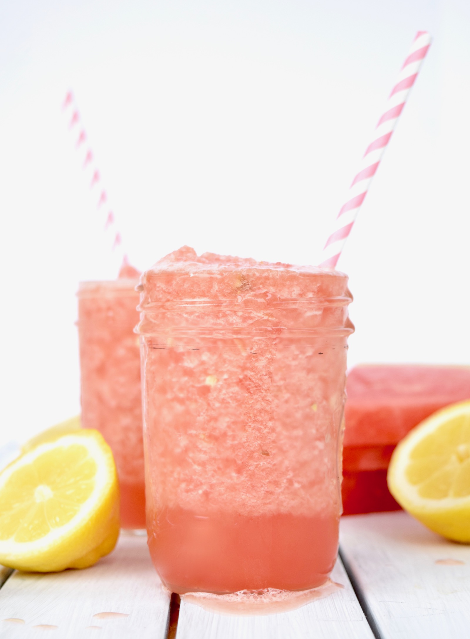 Watermelon Lemonade Slushie Recipe