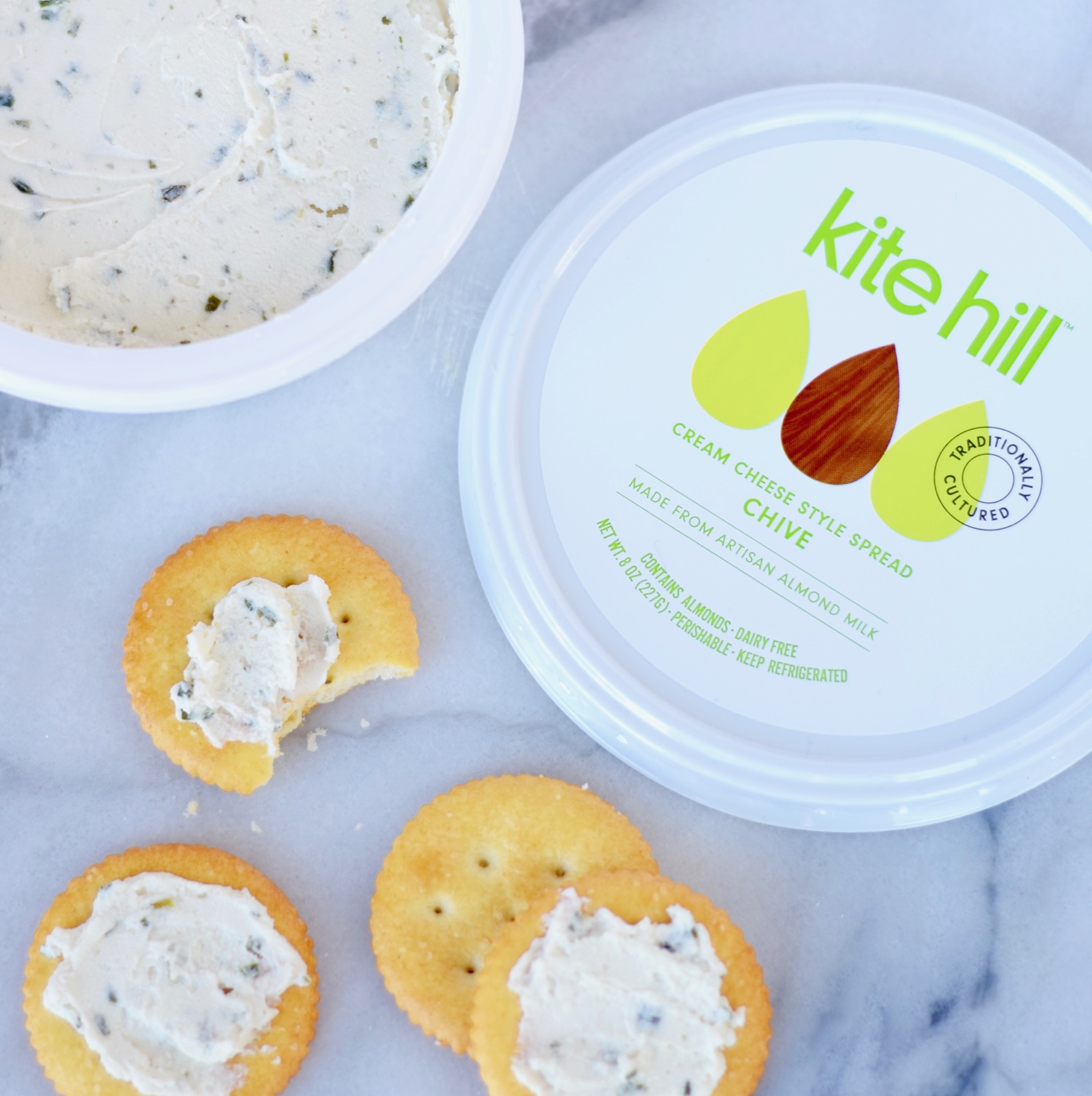 Kite Hill vegan cream cheese