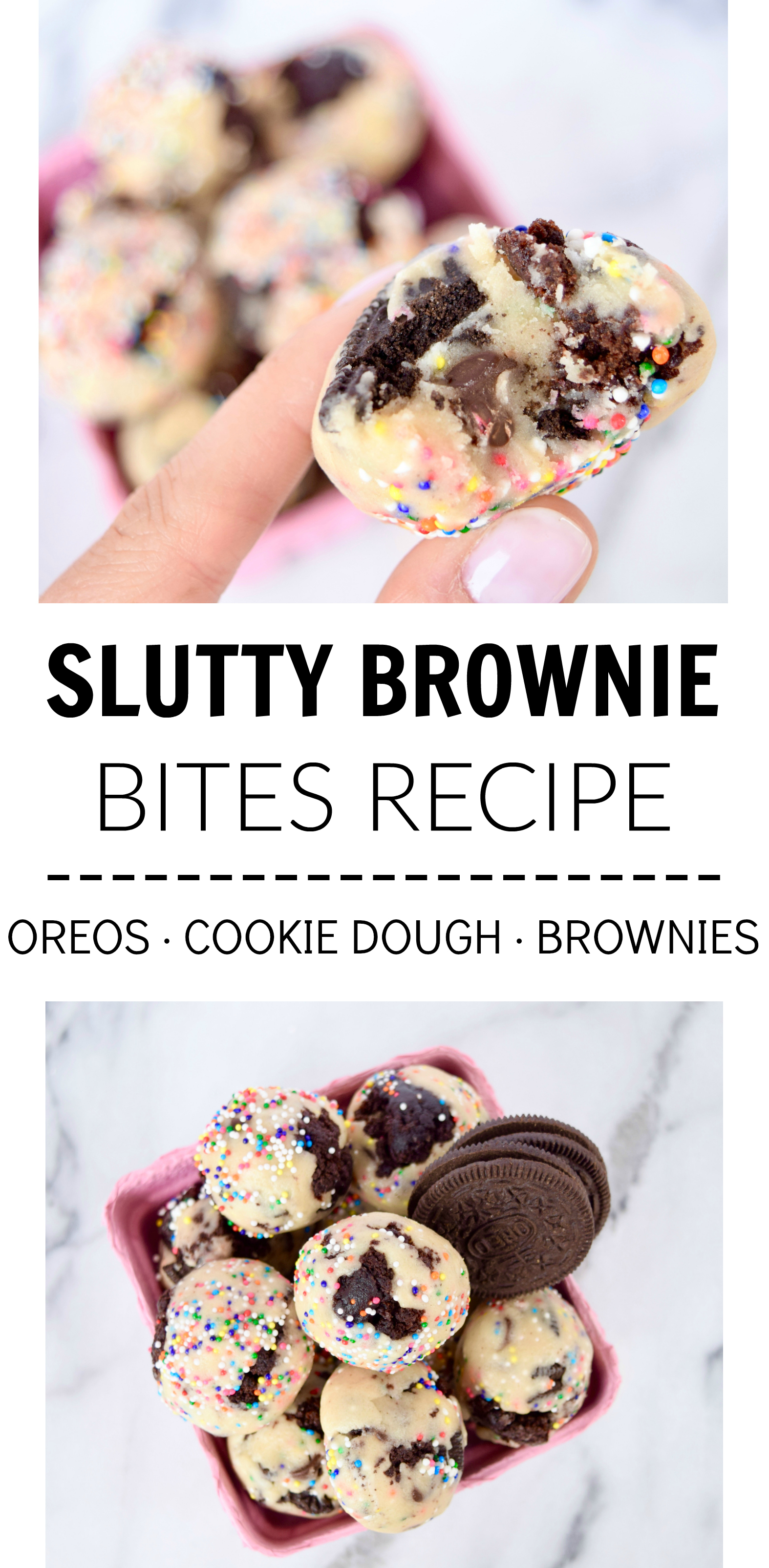 Slutty Brownie Bites Recipe