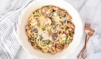 1 Step Mushroom Pasta Recipe