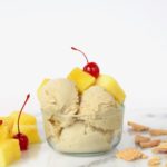 1 Step Healthy Piña Colada Banana Ice Cream Recipe