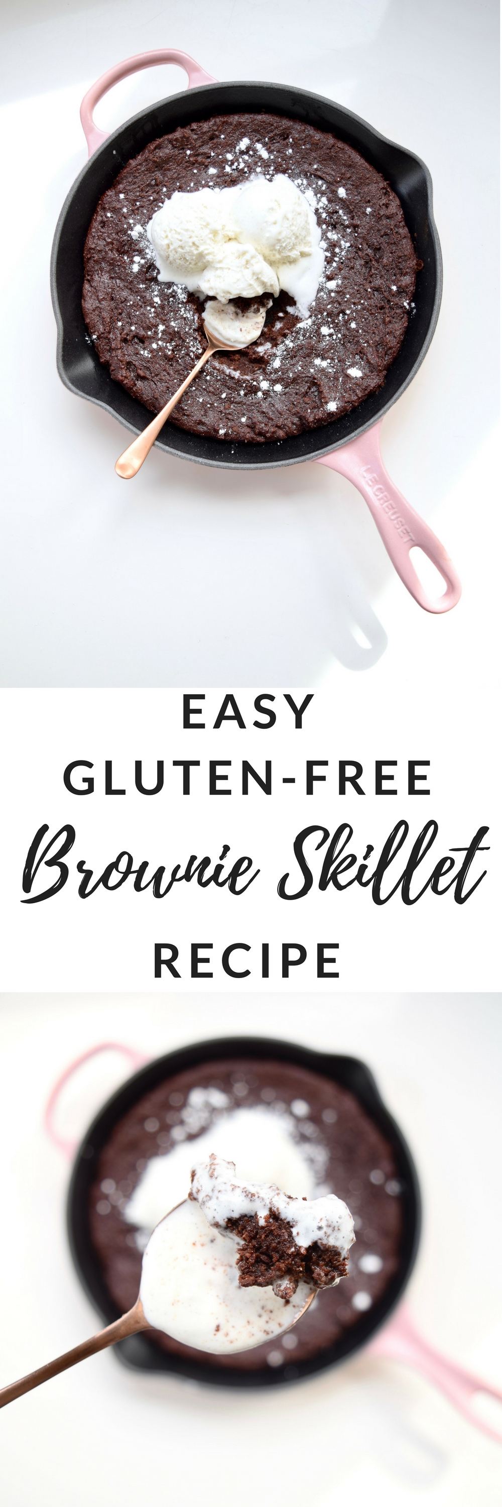 Easy Gluten Free Brownie Skillet Recipe