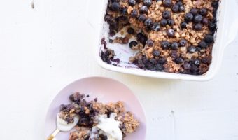 Baked Blueberry Oatmeal Recipe