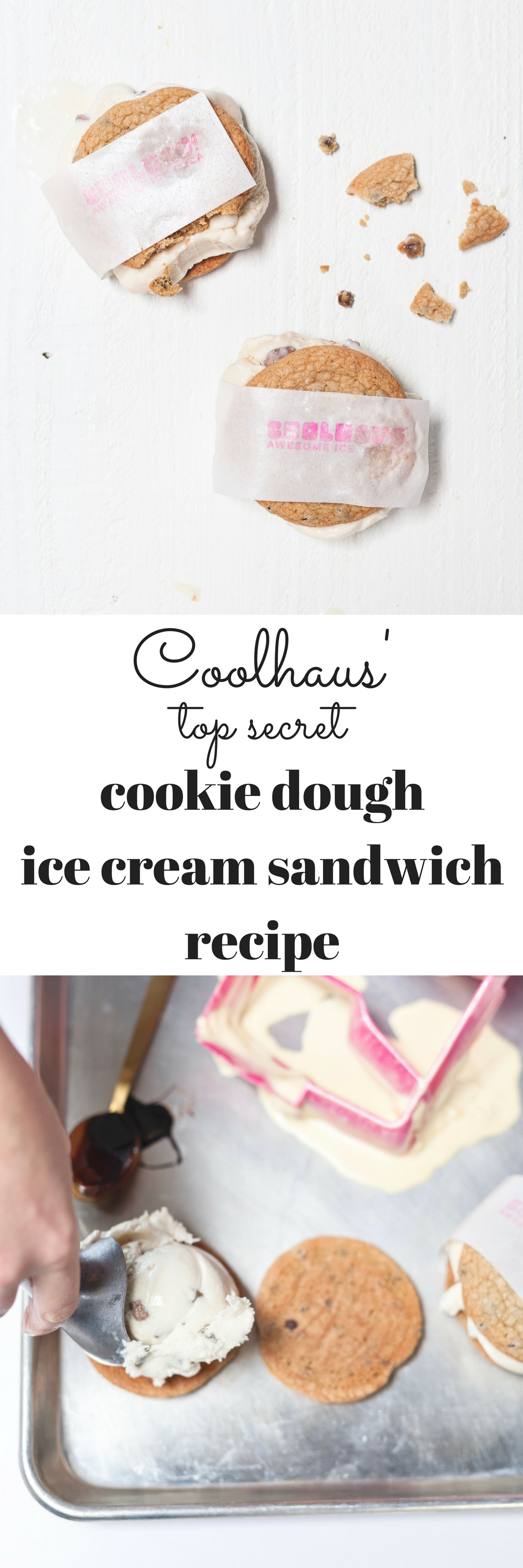 Coolhaus Top Secret Cookie Dough Ice Cream Recipe