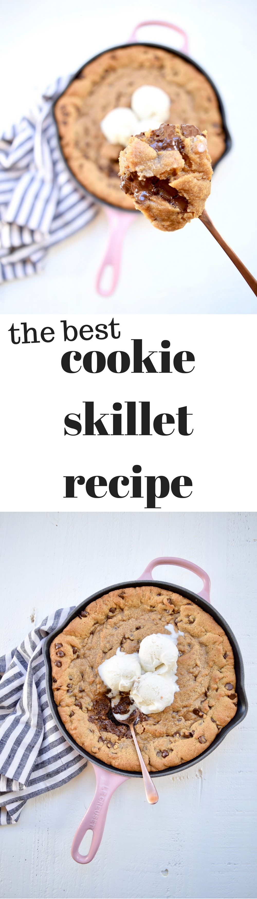 chocolate chip cookie skillet recipe