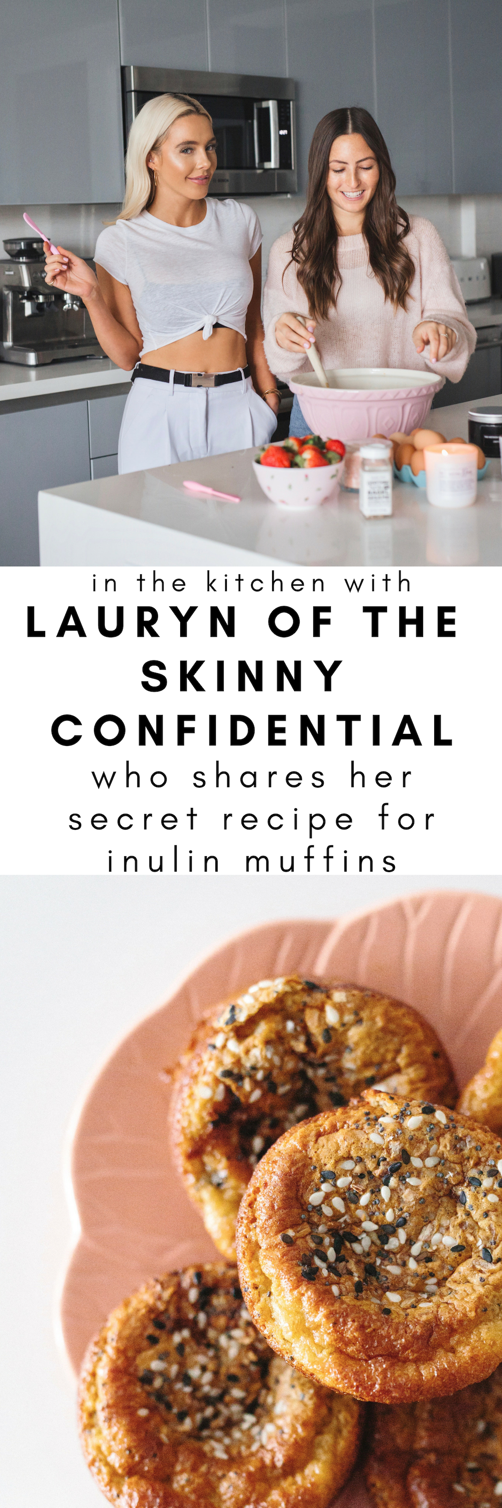 The Skinny Confidential inulin muffin recipe