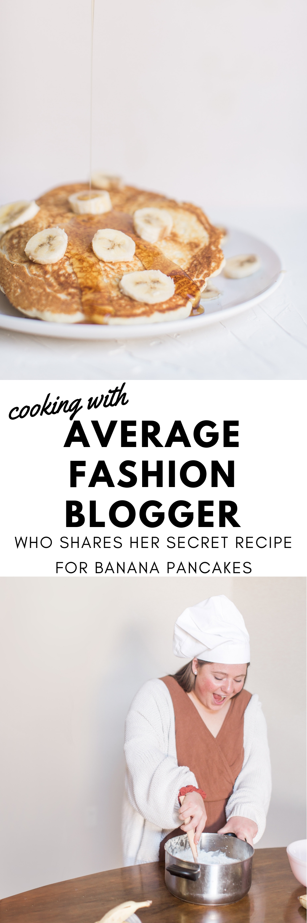 cooking with average fashion blogger