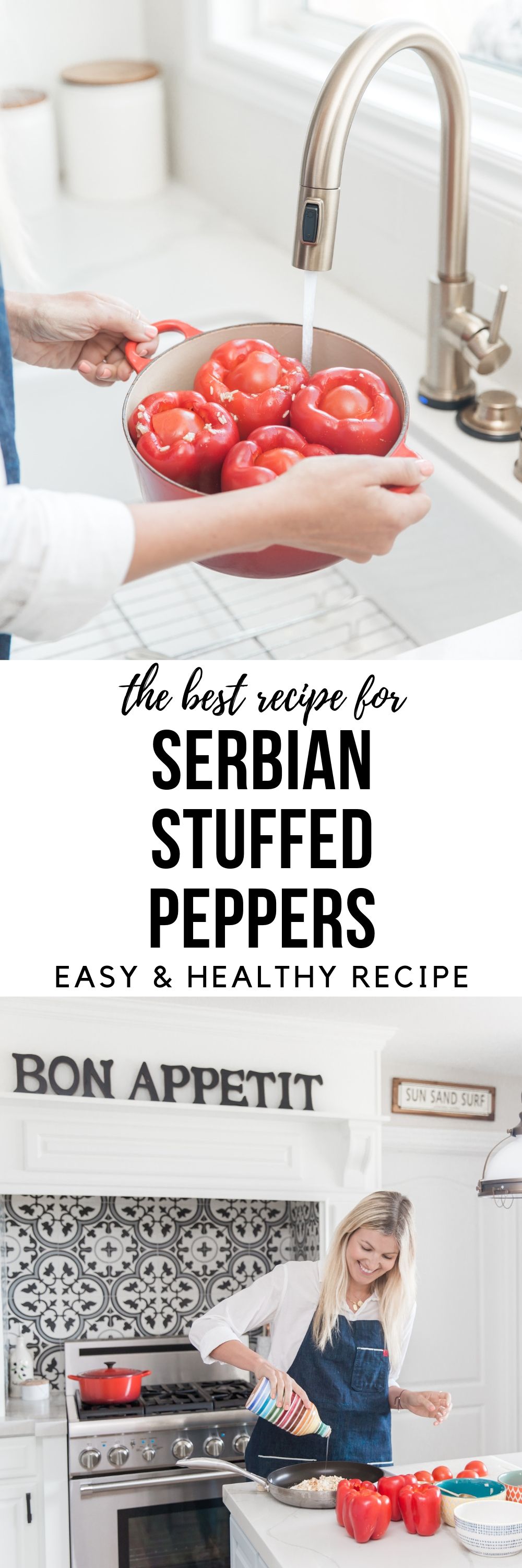 HEALTHY SERBIAN STUFFED PEPPERS RECIPE
