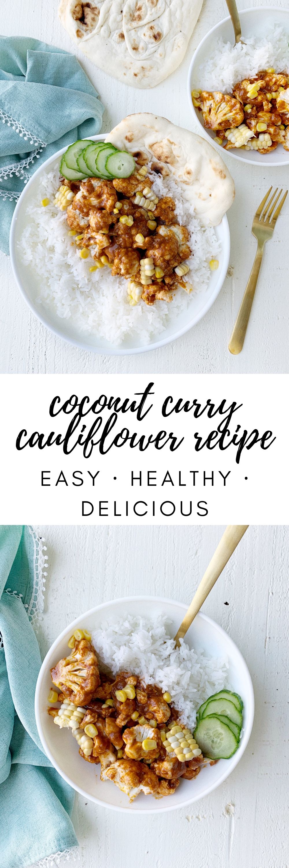 coconut curry cauliflower recipe