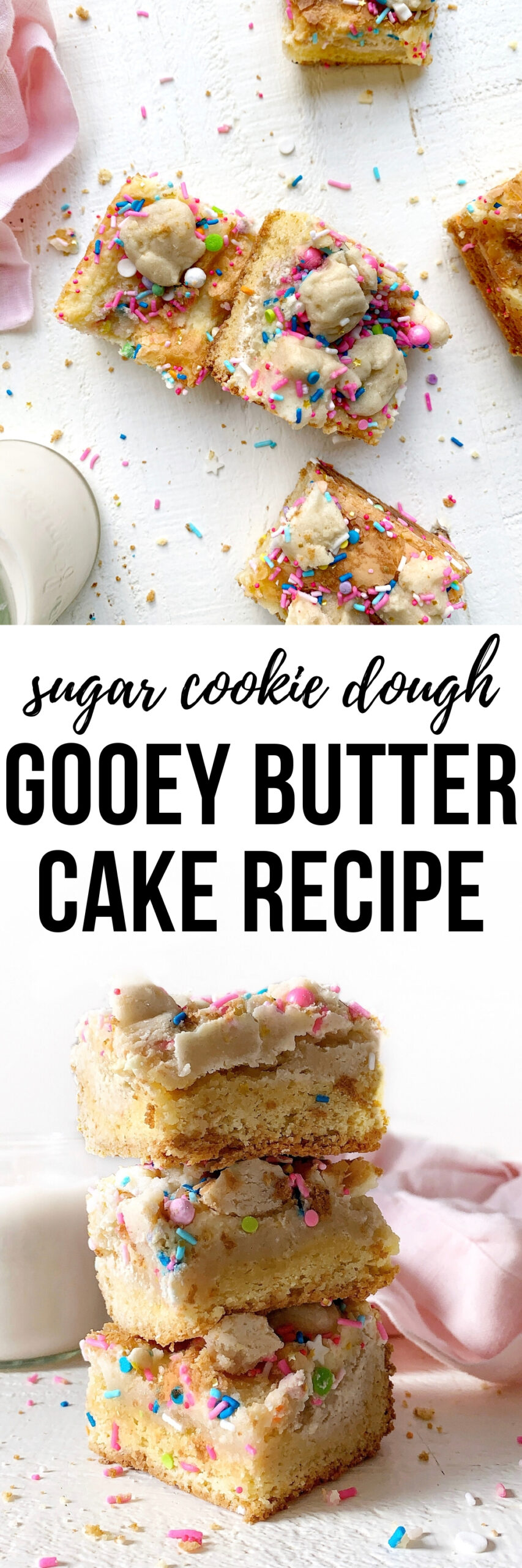 sugar cookie dough gooey butter cake recipe
