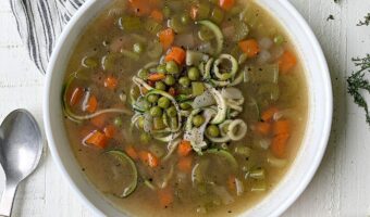 veggie bone broth soup recipe